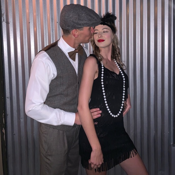 Flapper Costume M/L - Picture 3 of 3